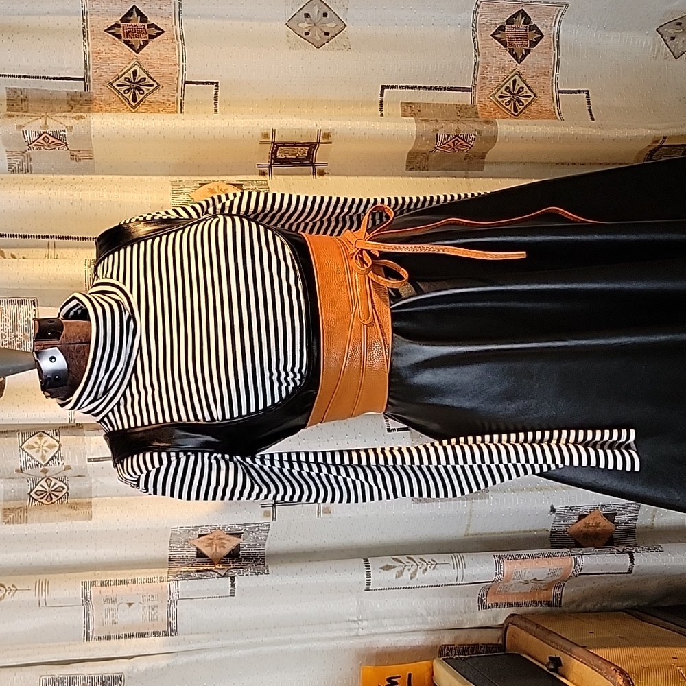Striped Turtleneck
